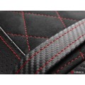 LUIMOTO (Diamond Sport) Passenger Seat Covers for the Triumph DAYTONA 765 / 675 (13-18) & STREET TRIPLE Rx (15-16) LUIMOTO (Diamond Sport) Passenger Seat Covers for the Triumph DAYTONA 765 / 675 (13-18) & STREET TRIPLE Rx (15-16)